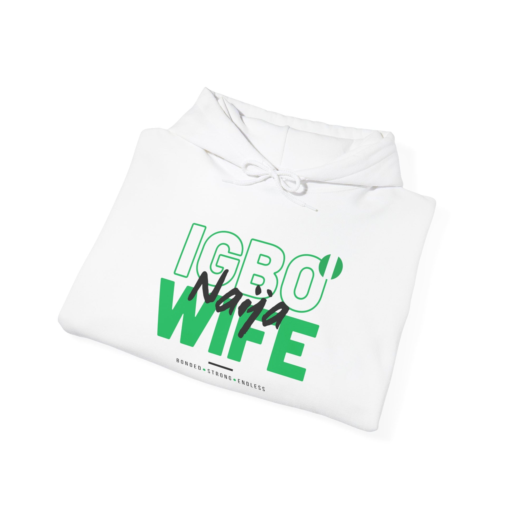 IGBO Naija Wife Hoodie - Unisex Heavy Blend Sweatshirt