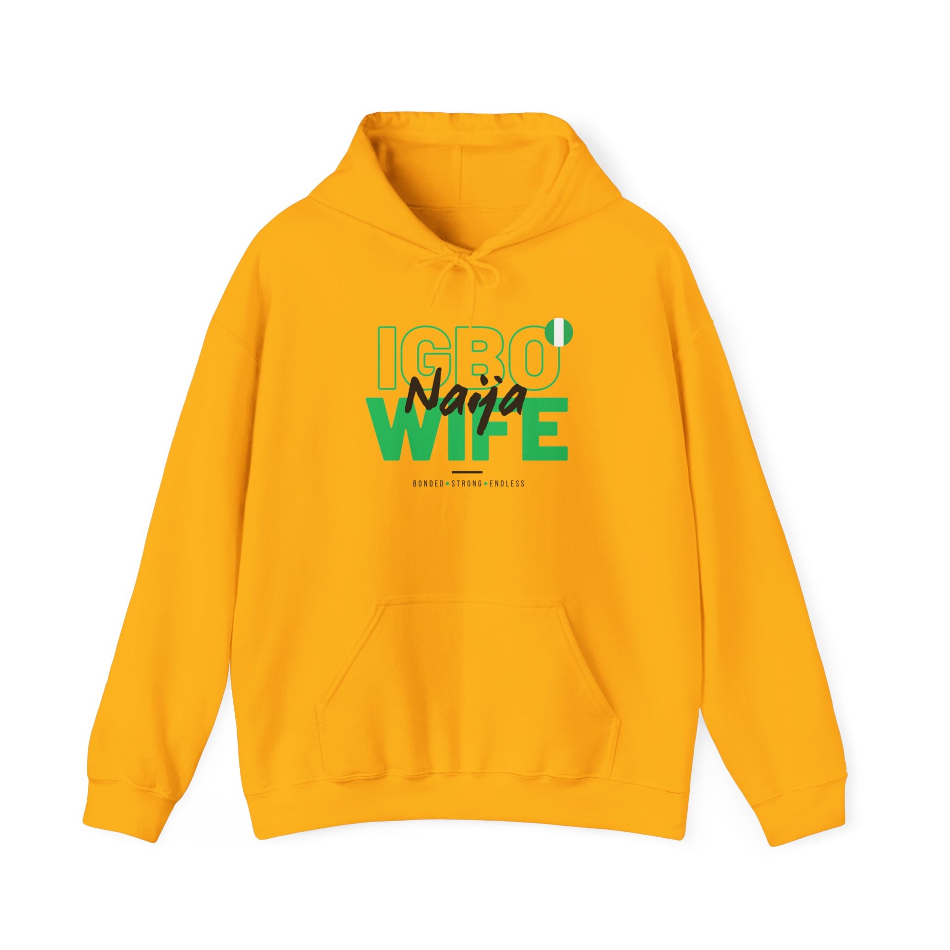 IGBO Naija Wife Hoodie - Unisex Heavy Blend Sweatshirt