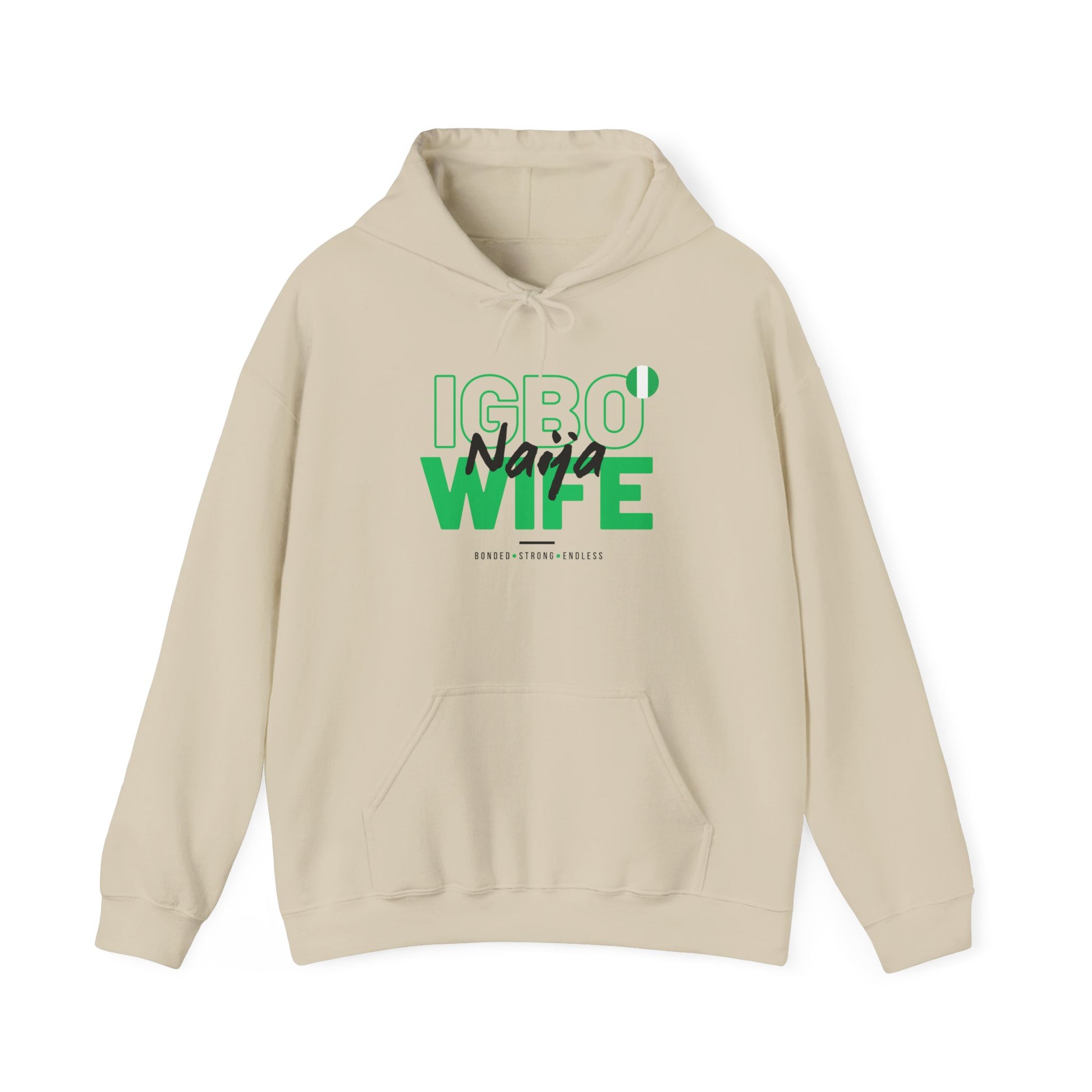 IGBO Naija Wife Hoodie - Unisex Heavy Blend Sweatshirt