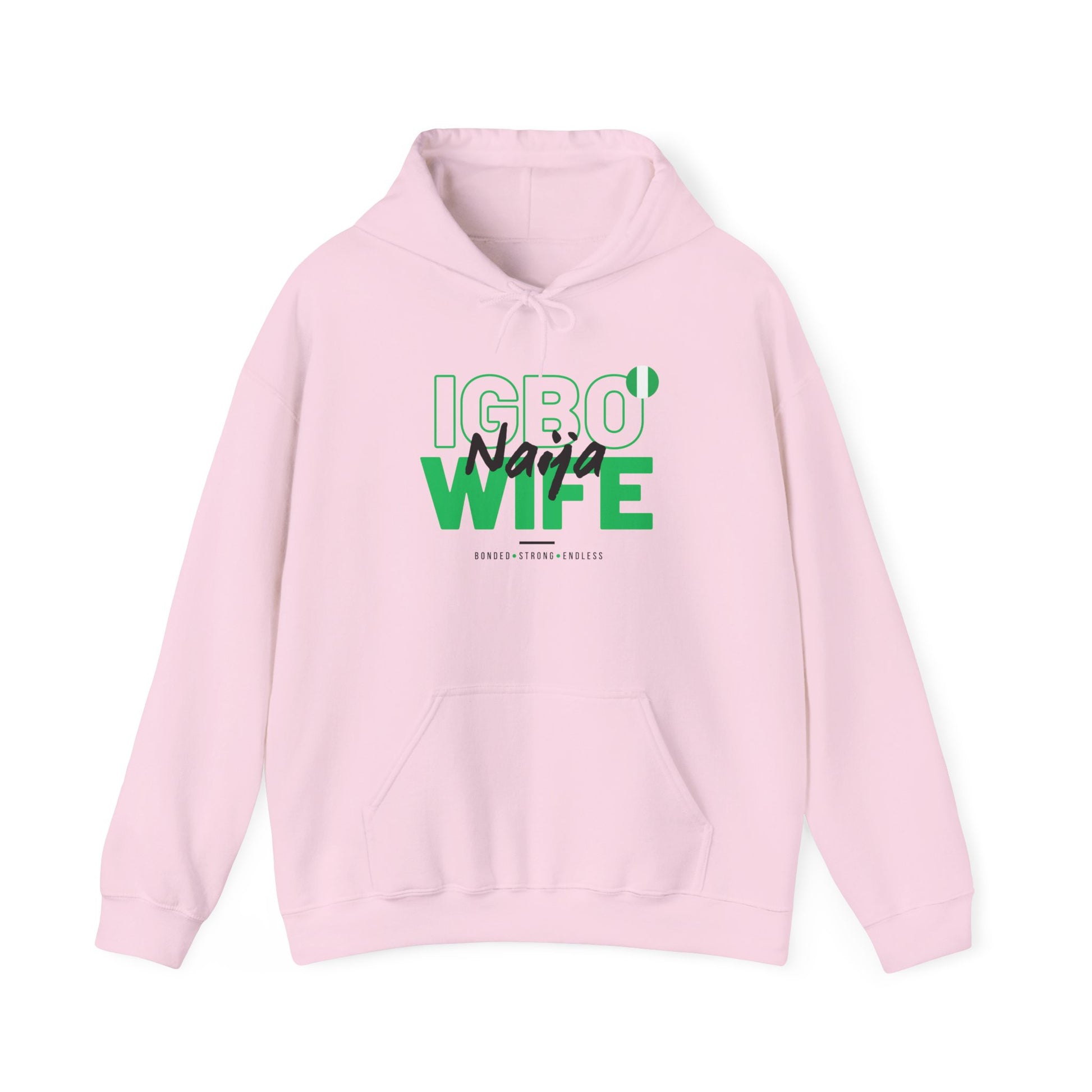 IGBO Naija Wife Hoodie - Unisex Heavy Blend Sweatshirt