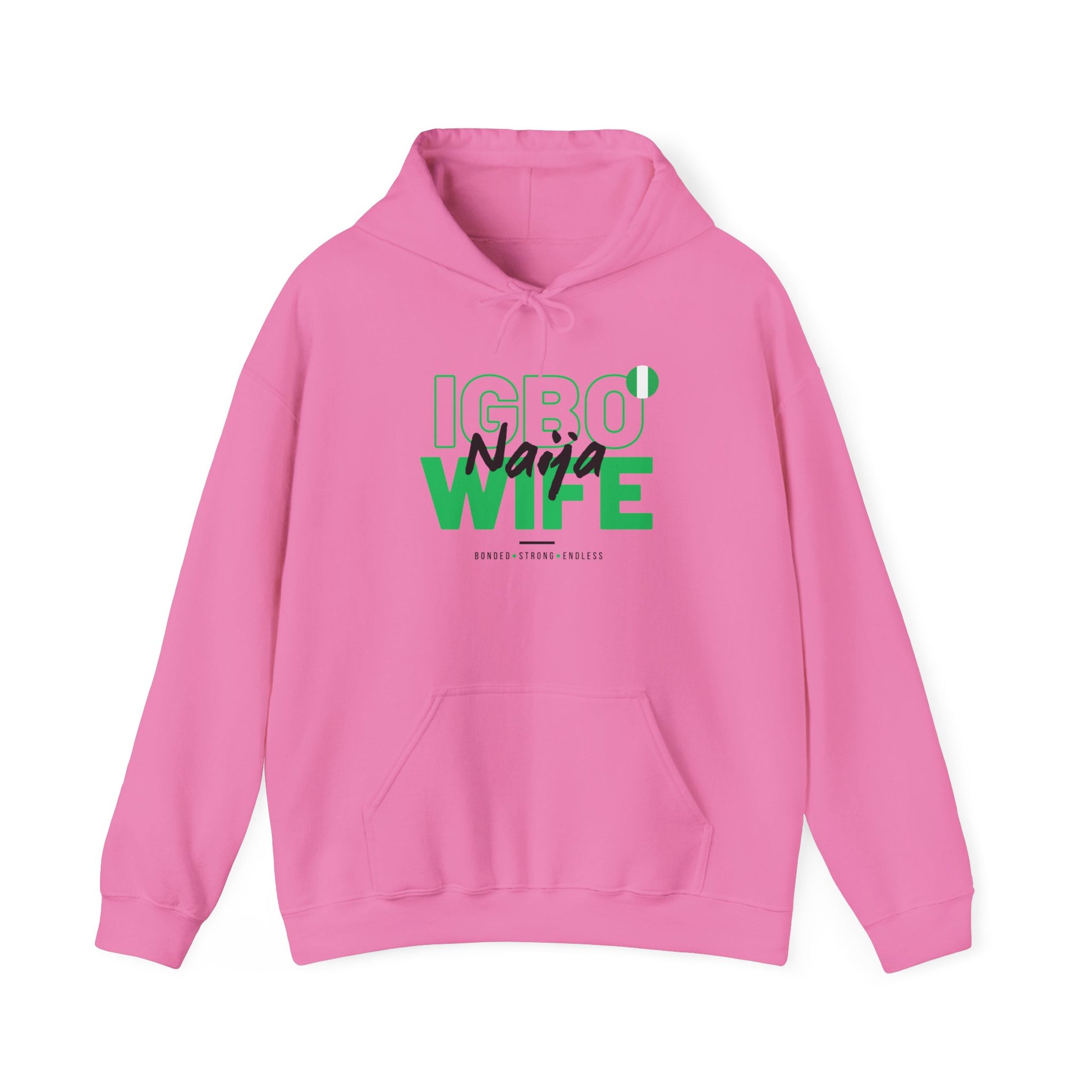 IGBO Naija Wife Hoodie - Unisex Heavy Blend Sweatshirt