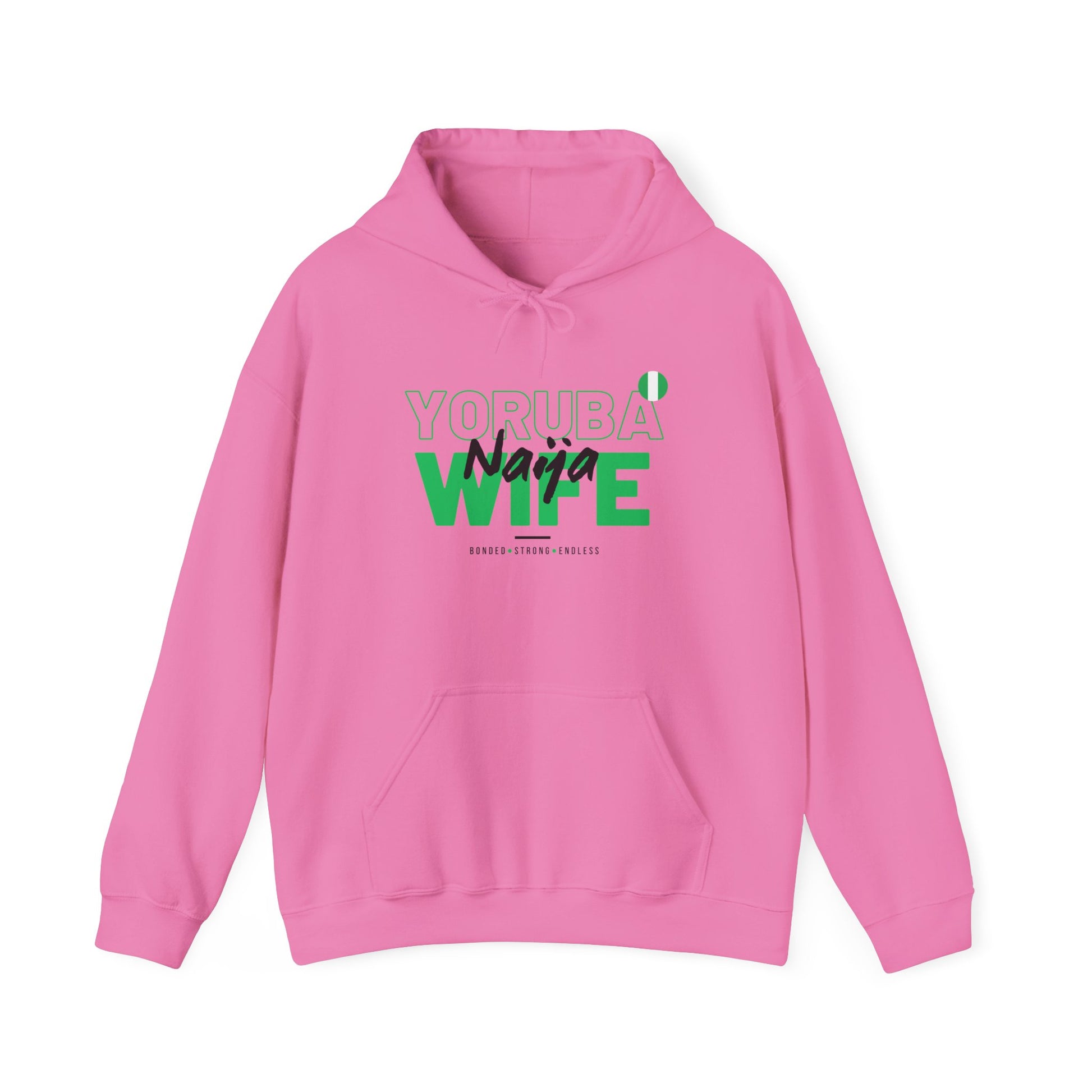 YORUBA Naija Wife Hoodie - Unisex Heavy Blend Sweatshirt