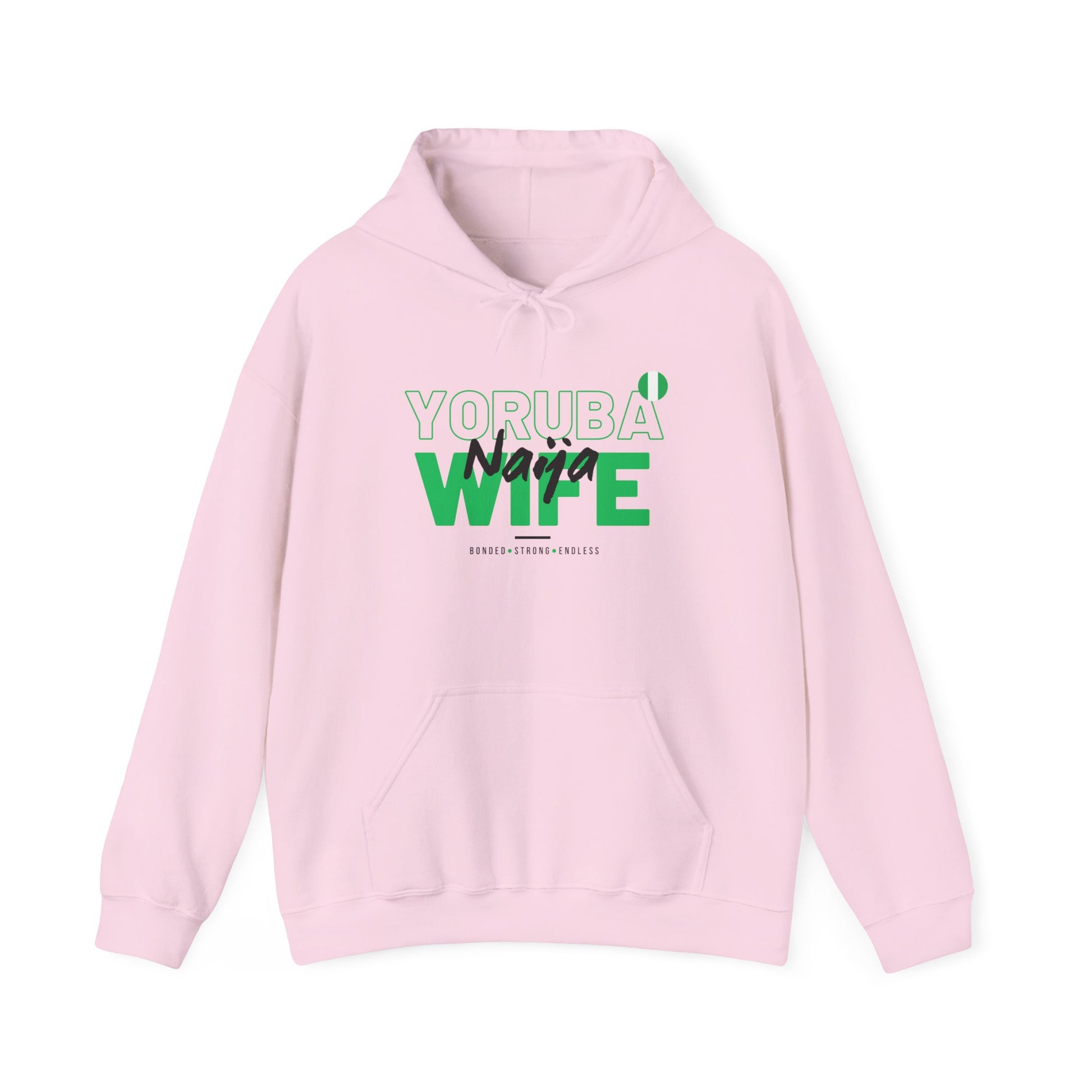 YORUBA Naija Wife Hoodie - Unisex Heavy Blend Sweatshirt