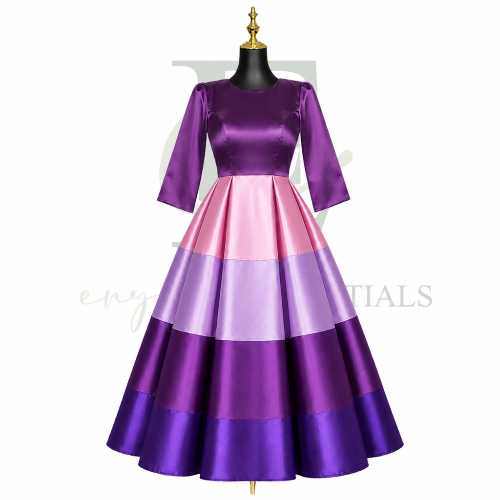 Mikado Pattern Dress
