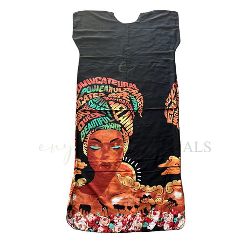 Afro Goddess Maxi MuuMuu Dress