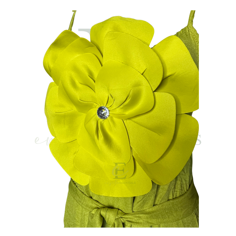 Citrus Bloom Maxi Dress | Size: Extra Large