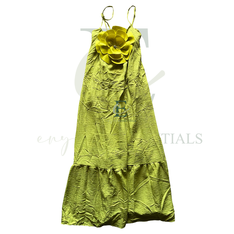 Citrus Bloom Maxi Dress | Size: Extra Large