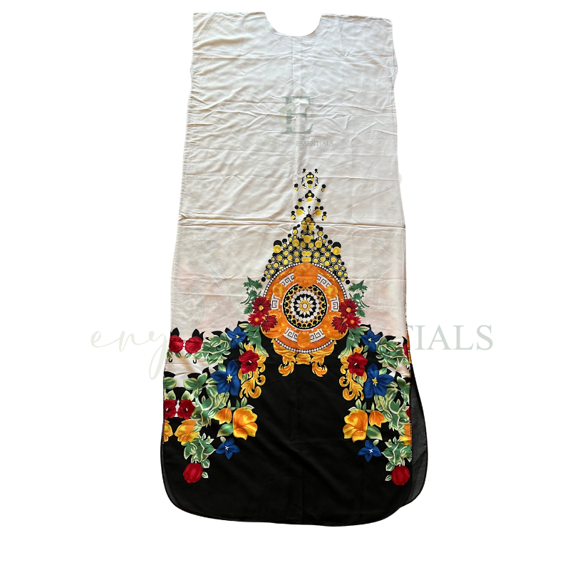 Elegant Floral Maxi MuuMuu Dress