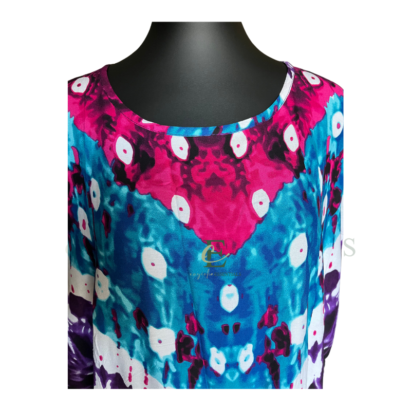 Island Jewel w/Headwrap Maxi MuuMuu | One Size (S-XL)