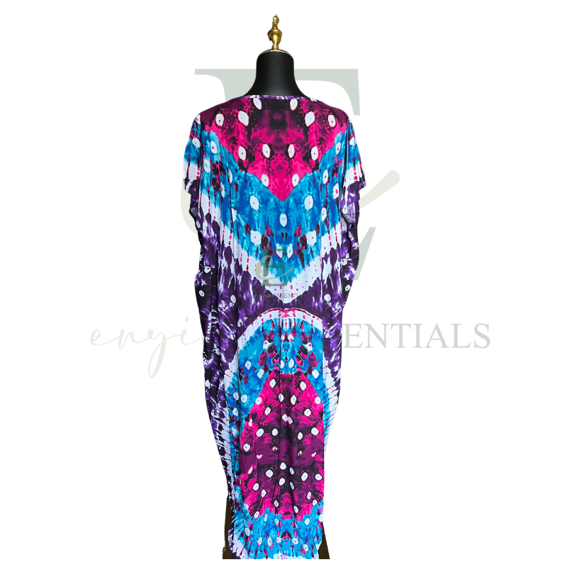 Island Jewel w/Headwrap Maxi MuuMuu | One Size (S-XL)