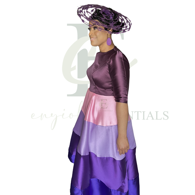Mikado Pattern Dress