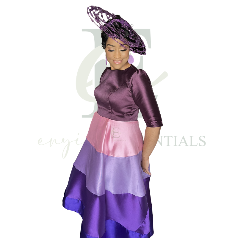 Mikado Pattern Dress