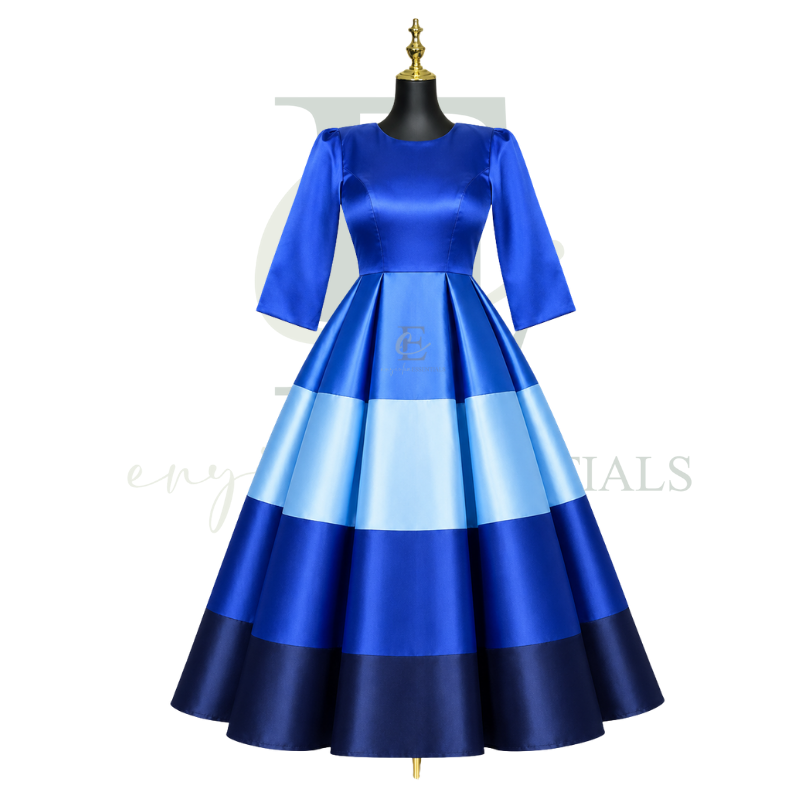 Mikado Pattern Dress