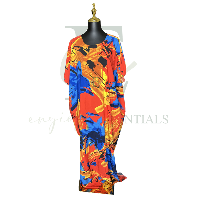 Sunset Escape Maxi MuuMuu Dress | One Size (XL-3XL)