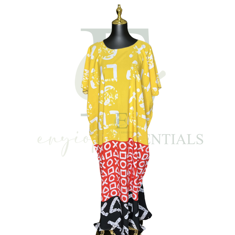 Sunshine XO Haven Maxi MuuMuu Dress | One Size (XL-3XL)